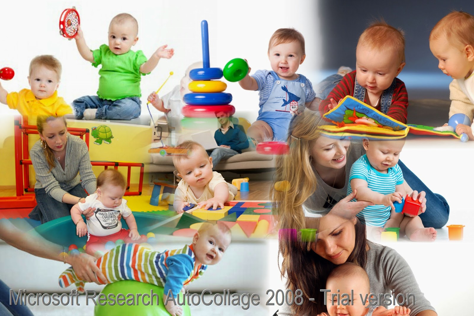 Estimulacion Temprana Autocollage de Estimulacion temprana de bebes