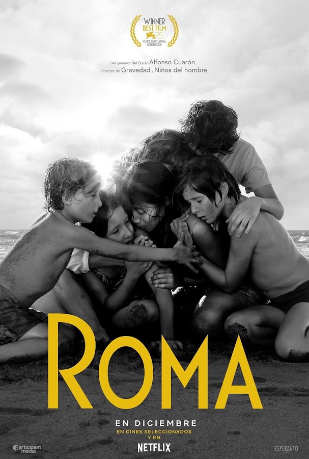 Cartel de Roma de Alfonso Cuaron
