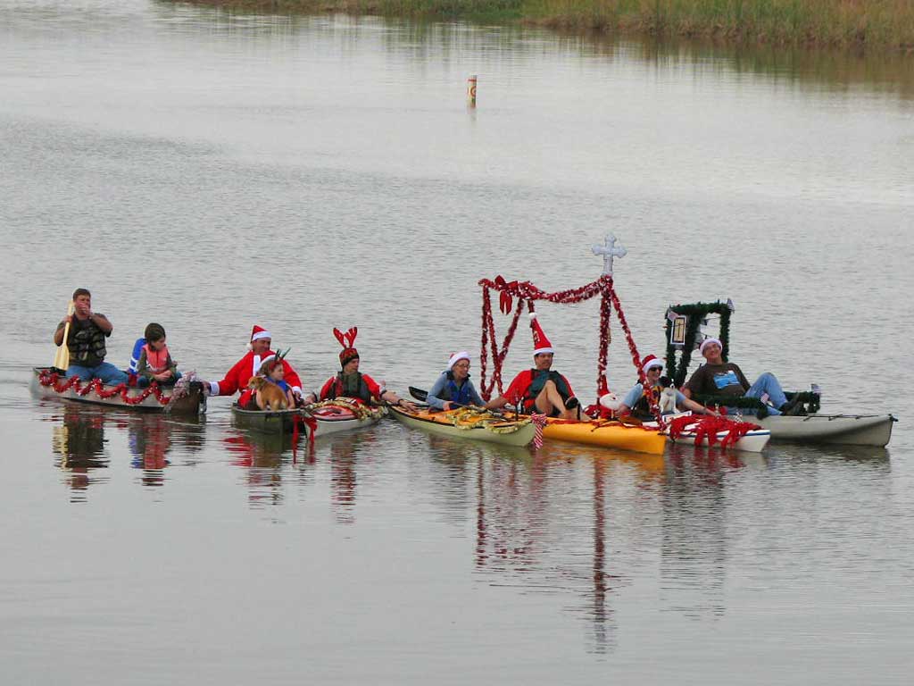 Kayaking the MobileTensaw River Delta 12/13/2009 5 Rivers Holiday