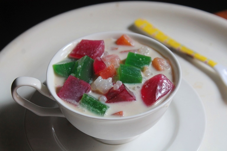 Dessert Soup Recipe | Sago Agar Agar Dessert Recipe