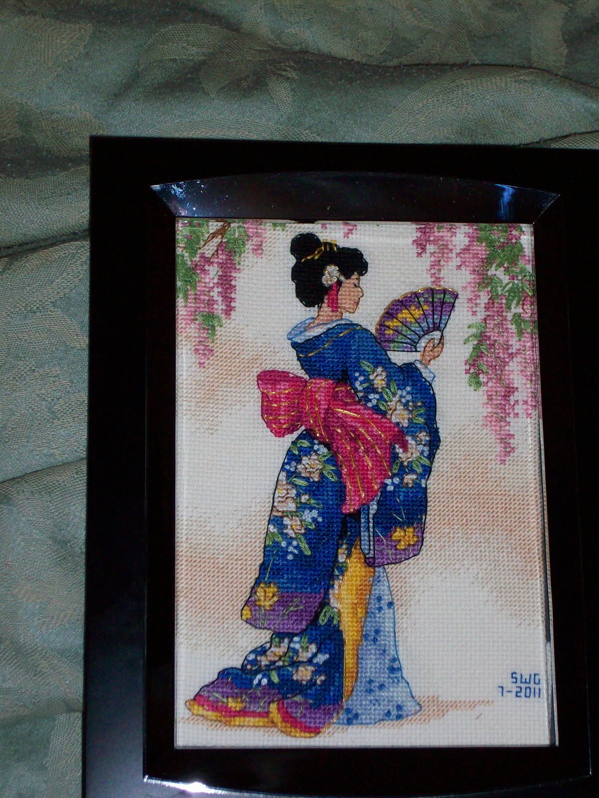 Cross Stitch Elegant Geisha