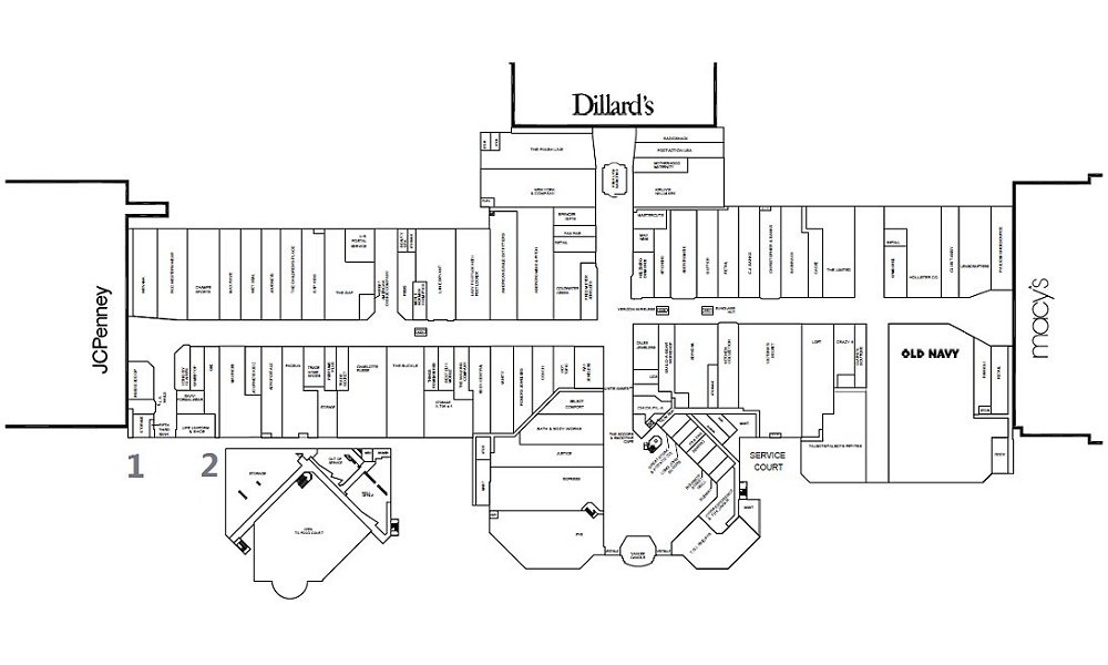 The Mallmanac Extant Assets Eastland Mall, Evansville, IN