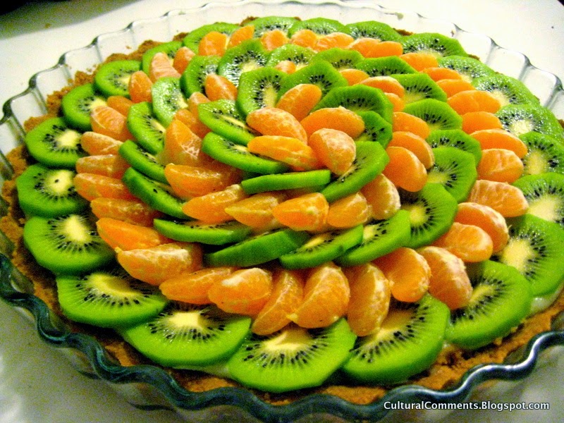 Cultural Comments Kiwi Clementine Tart