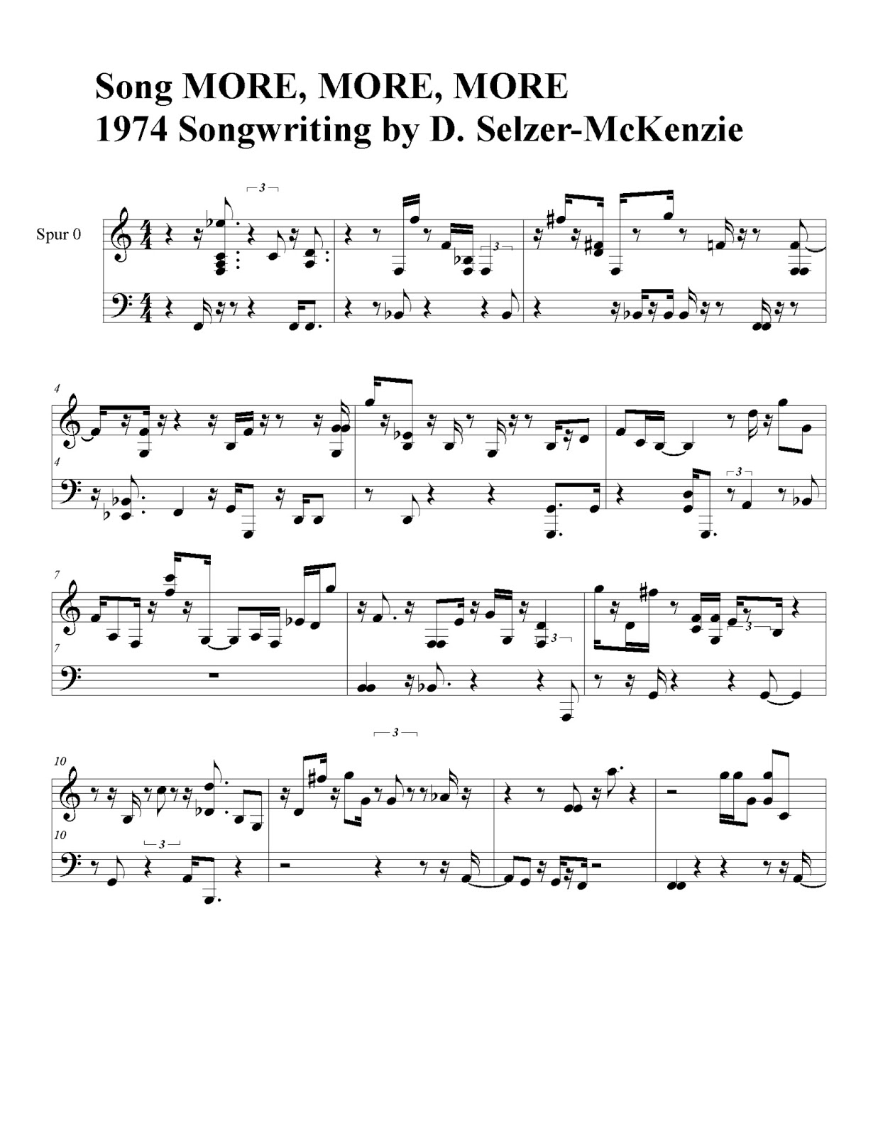 More More More Song