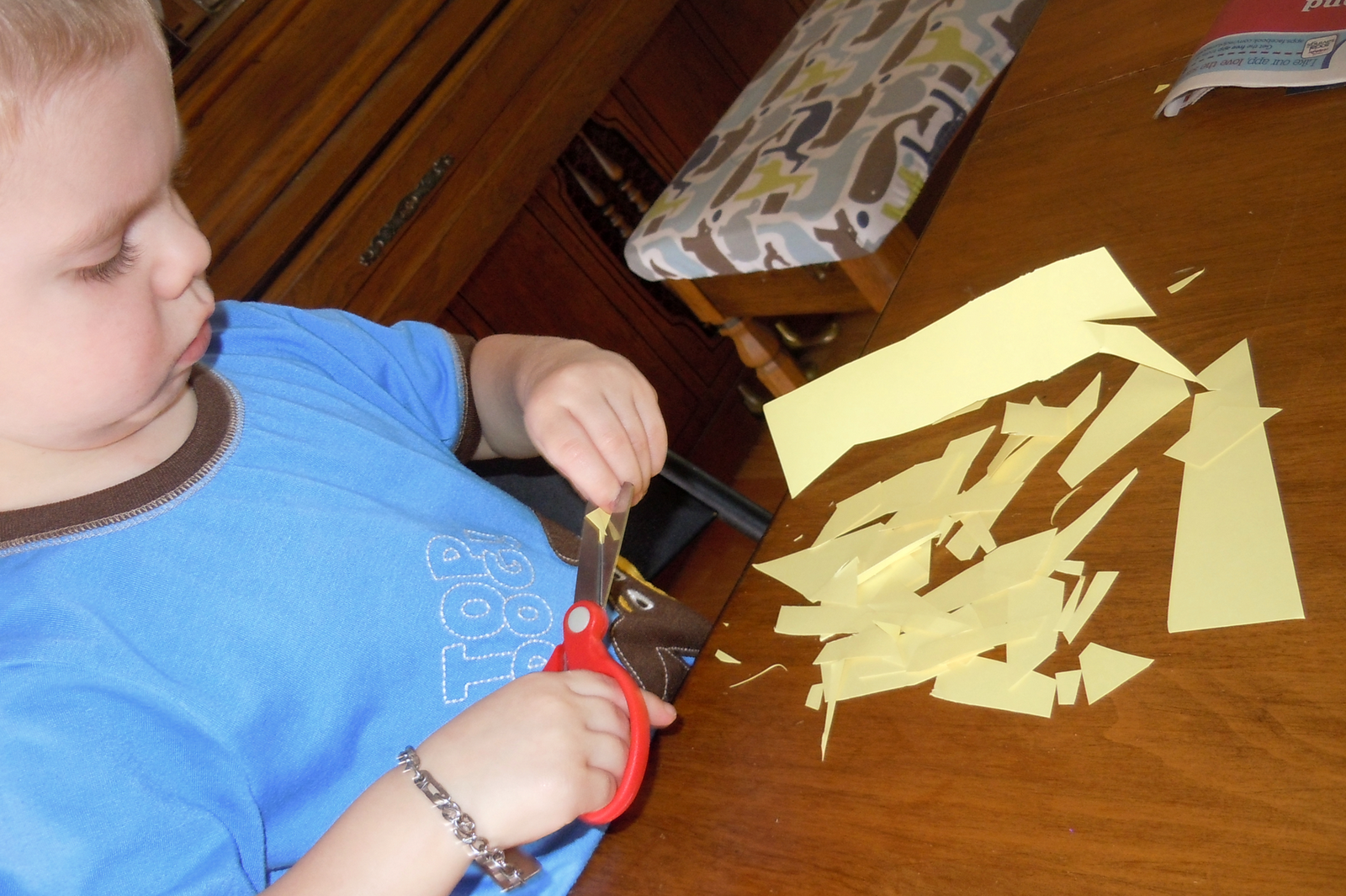 Keeping a 3 Year Old Busy while teaching them some valuable skills