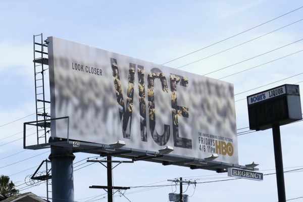 Vice season 6 billboard Melrose Avenue Vice season 6 billboard