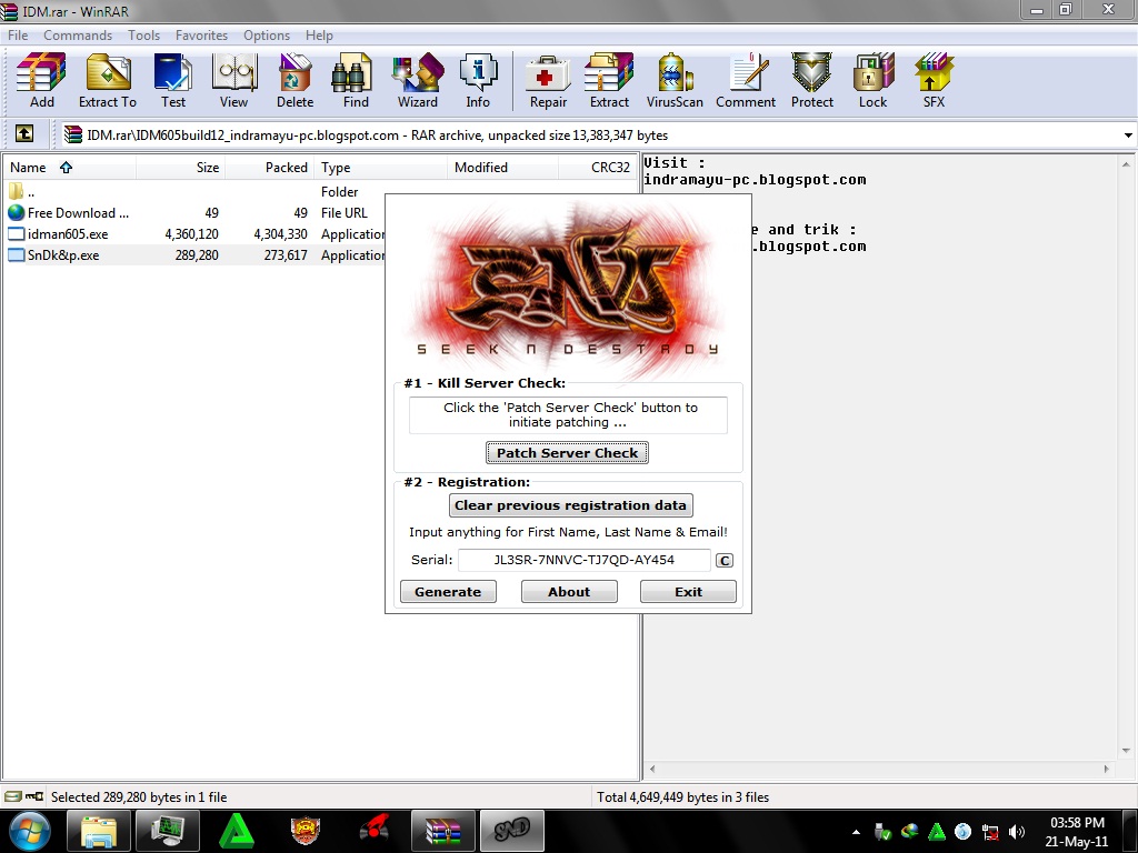 Patch rar. Patch rar