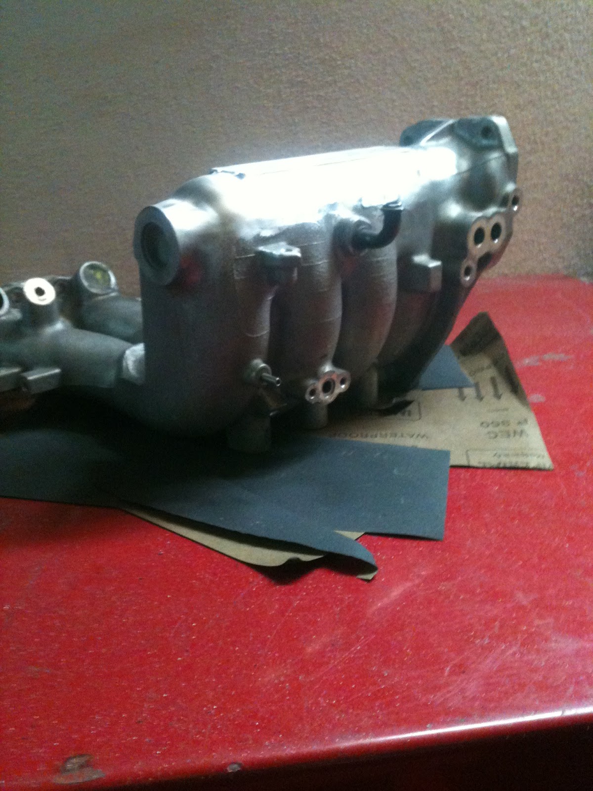 jaas technique D16Z6 intake manifold almost done