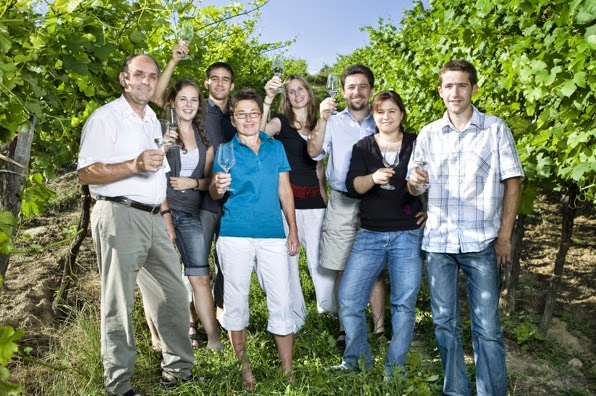 Die Familie Mehofer (rechts im Bild Stephan)