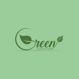 G Letters Green Leaves Logo Template Free Download Vector CDR, AI, EPS and PNG Formats