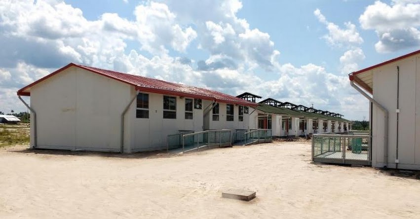 PRONIED: Escolares de Nueva Ciudad de Belén cuentan con 22 aulas prefabricadas - www.pronied.gob.pe