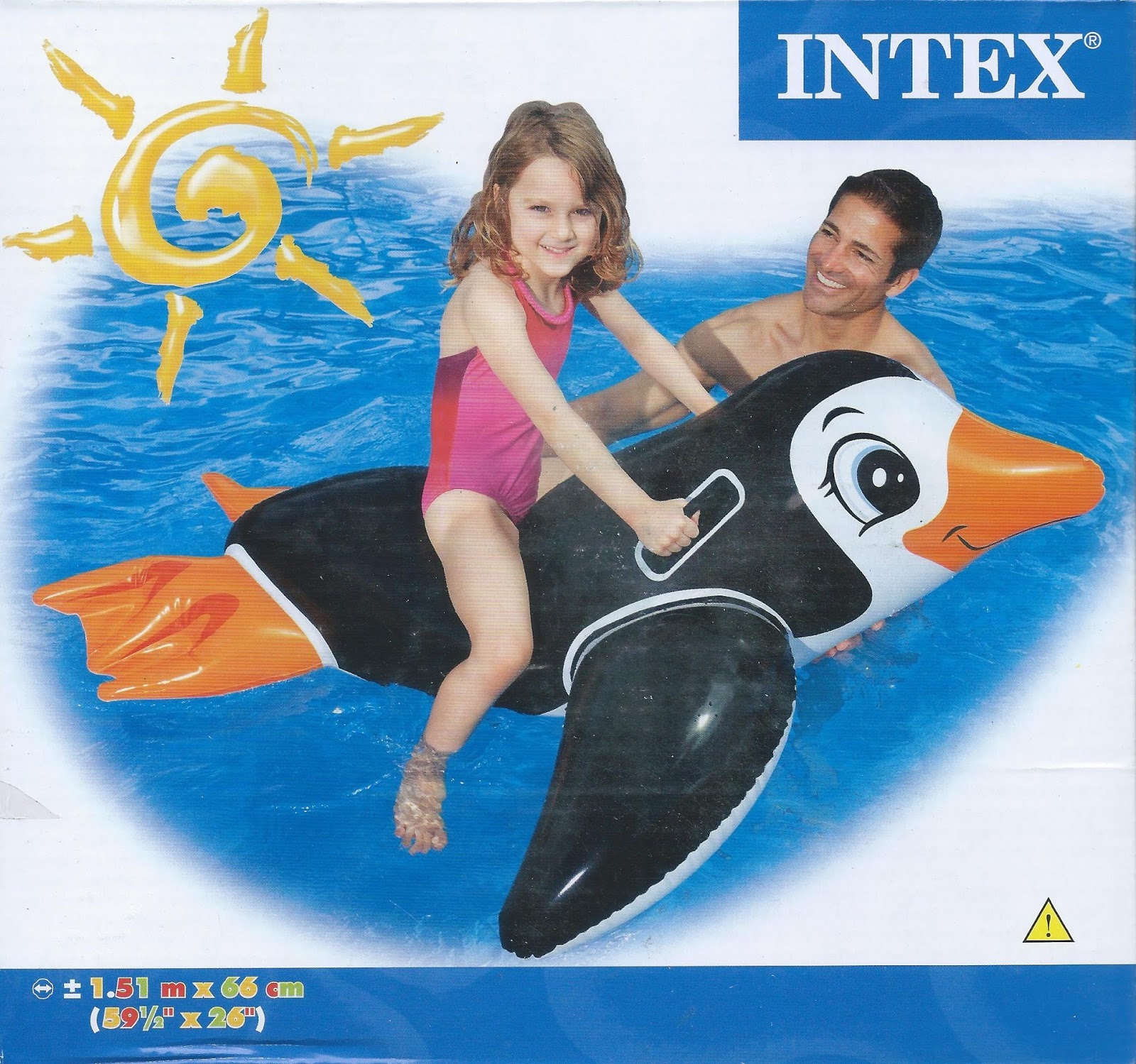 Intex Lil Penguin Animal Rideon (AA13) BTC Pool Float Store