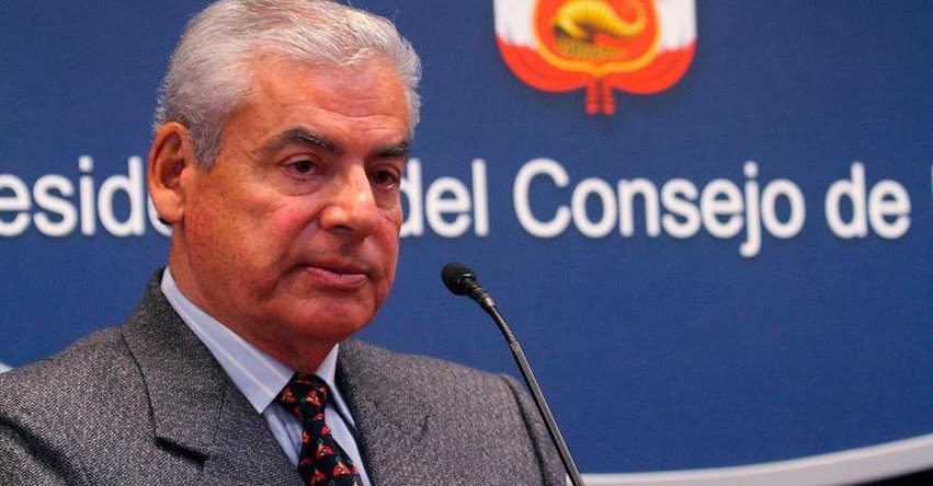 Eligen a César Villanueva para asumir la Presidencia del Consejo de Ministros - PCM Eligen a César Villanueva para asumir la Presidencia del Consejo de Ministros - PCM