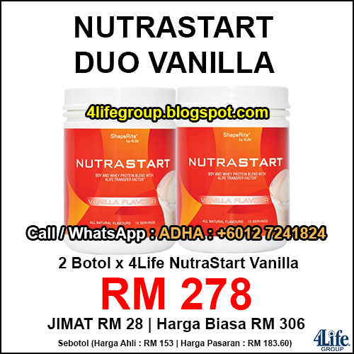 4Life NutraStart Duo Vanilla foto 4Life NutraStart Duo Vanilla