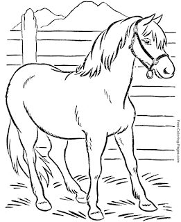 Cute Horse At Farm Coloring Sheet Images Ideas Cute Horse At Farm Coloring Sheet Images Ideas