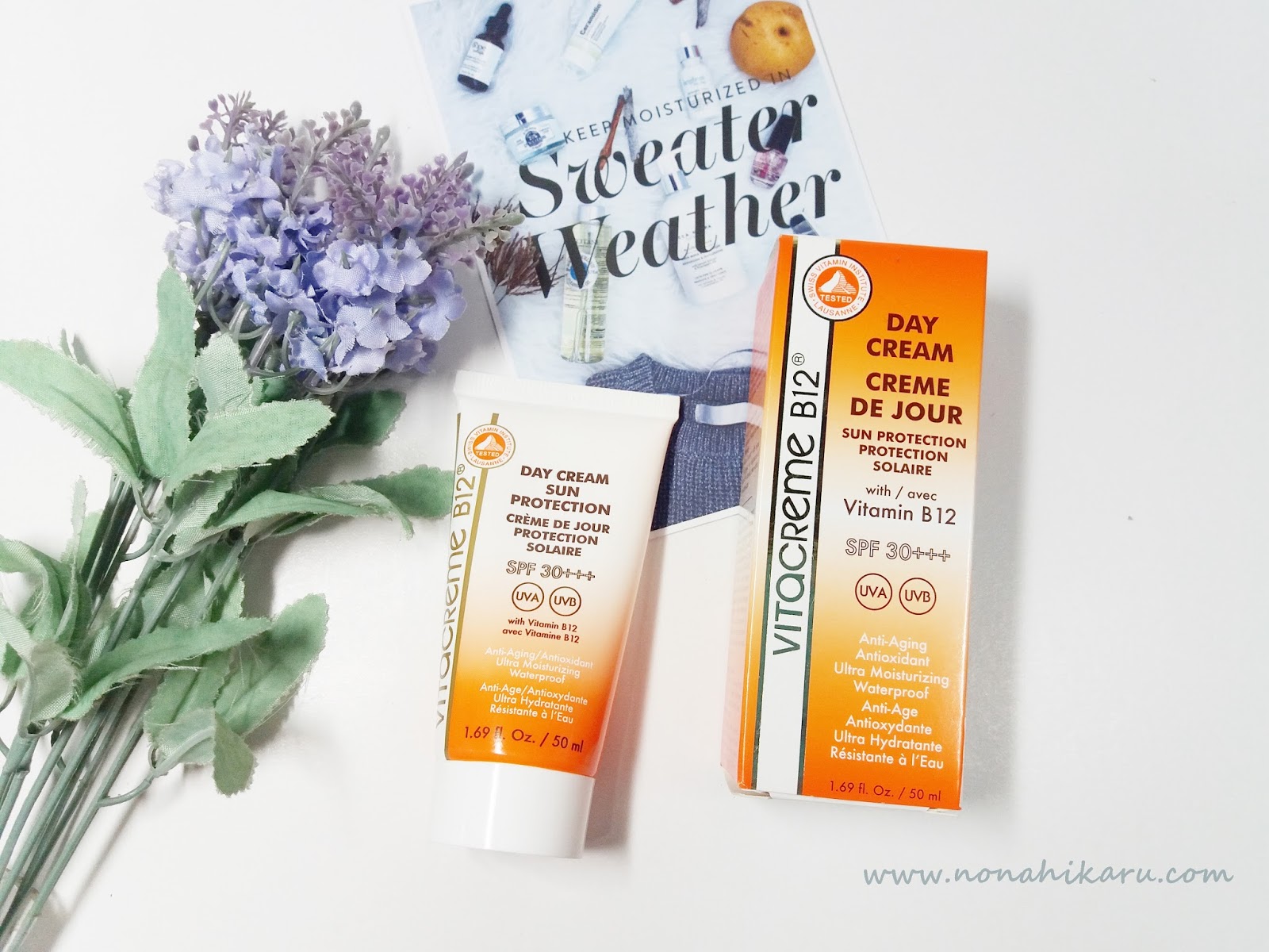 REVIEW VITACREME B12 DAY CREAM SUN PROTECTION Beauty & Travelling