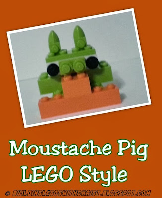 Angry Birds LEGO Creations, Moustache Pig, #LEGO Creations