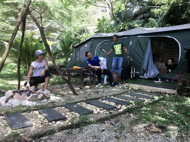 Camping Gaya Glamor di Lost World Of Tambun 