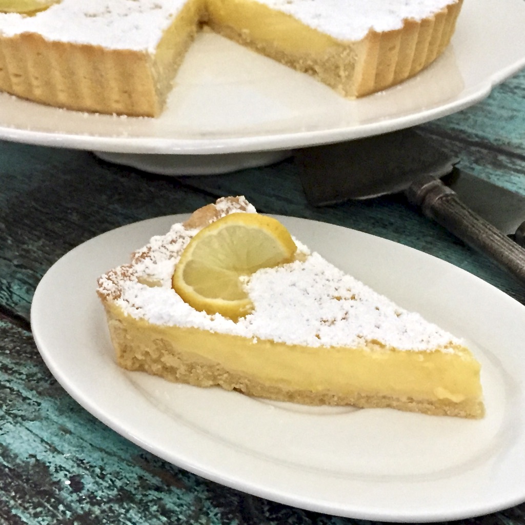 All That's Left Are The Crumbs Marco Pierre White's Harvey's Lemon Tart CakeSliceBakers