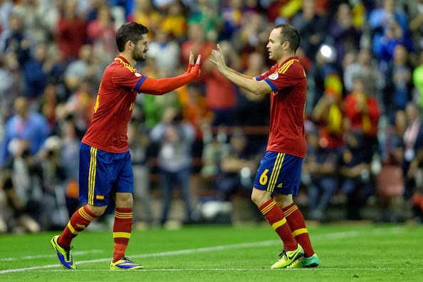 Inesta dan Isco Inesta dan Isco
