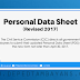 Download Personal Data Sheet (PDS) - (New CSC Form 212 Revised 2017)