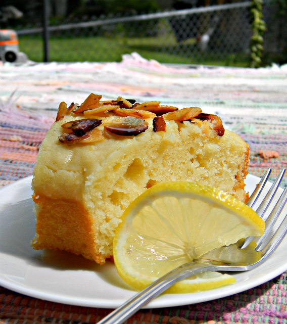 Wish Upon A Dish Lemon Olive Oil Yogurt Cake ♥ Celebrate with SPLENDA