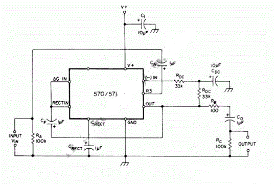 Build a Compressor Circuit with 570/571 Compandor IC