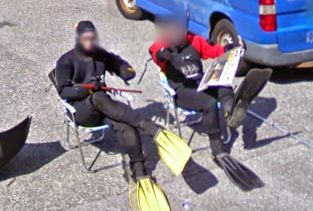 Imágenes y avistamientos misteriosos de Google Street View