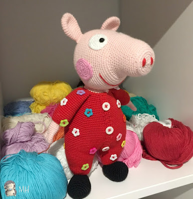 Peppa pig amigurumi