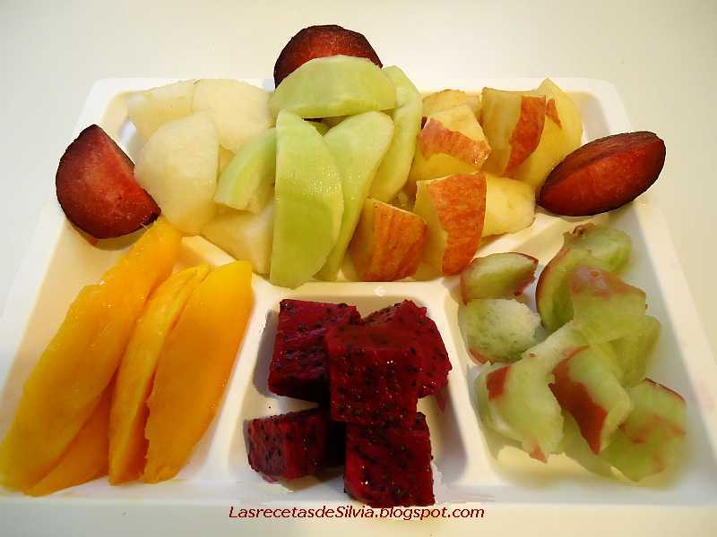 Las recetas de Silvia Almorzar o cenar ensalada de frutas en Taiwán Las recetas de Silvia Almorzar o cenar ensalada de frutas en Taiwán