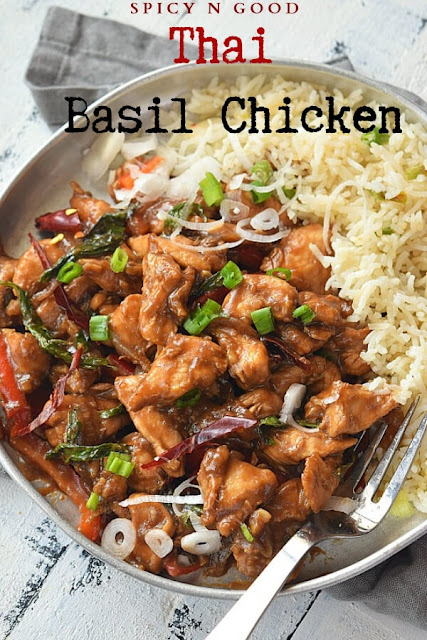 Spicy Thai Basil Chicken