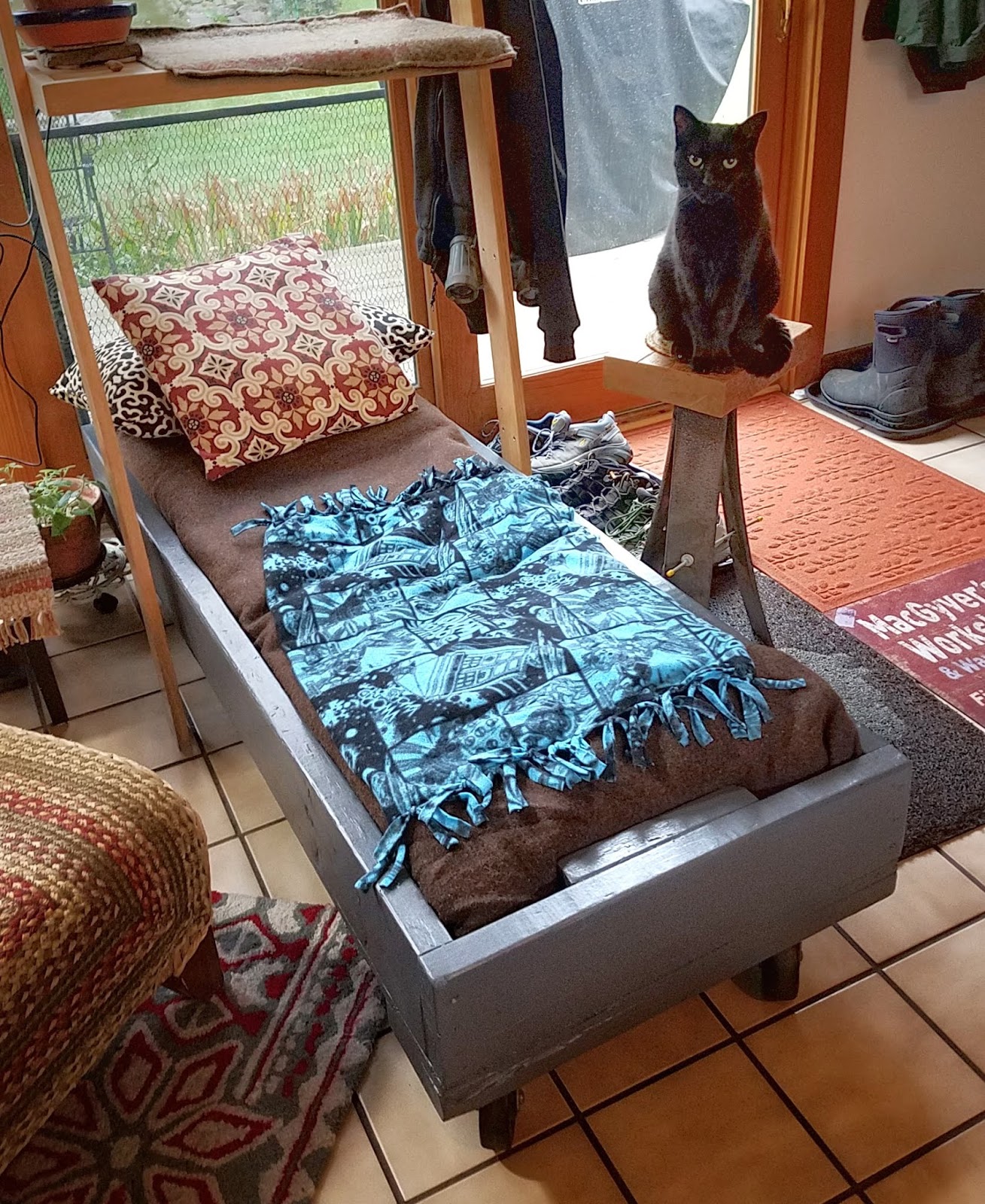 Napping Couch On Wheels Completed
