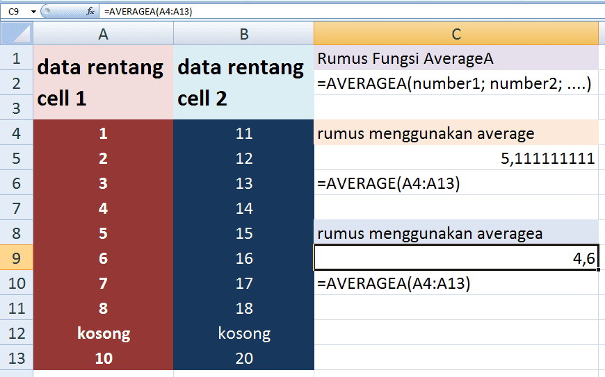 Rumus Ms Excel Mean Median Modus Quartile Microsoft Excel Panduan Microsoft Office Word Power Point Excel