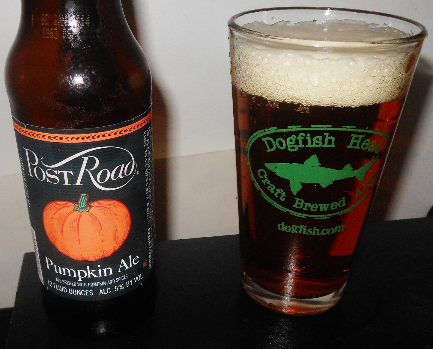 Horror Movies and Beer! Brooklyn Brewery Post Road Pumpkin Ale