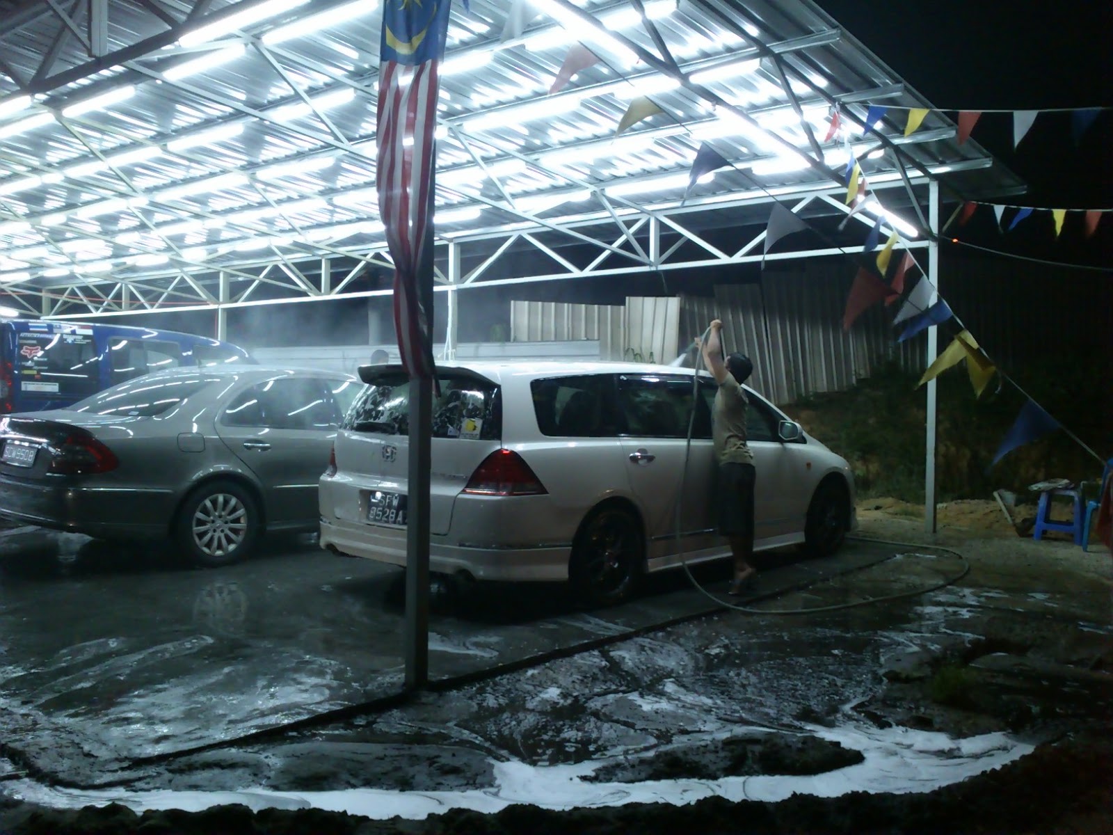 Kind of things We See... 24 hours Car Wash in Johor Bahru
