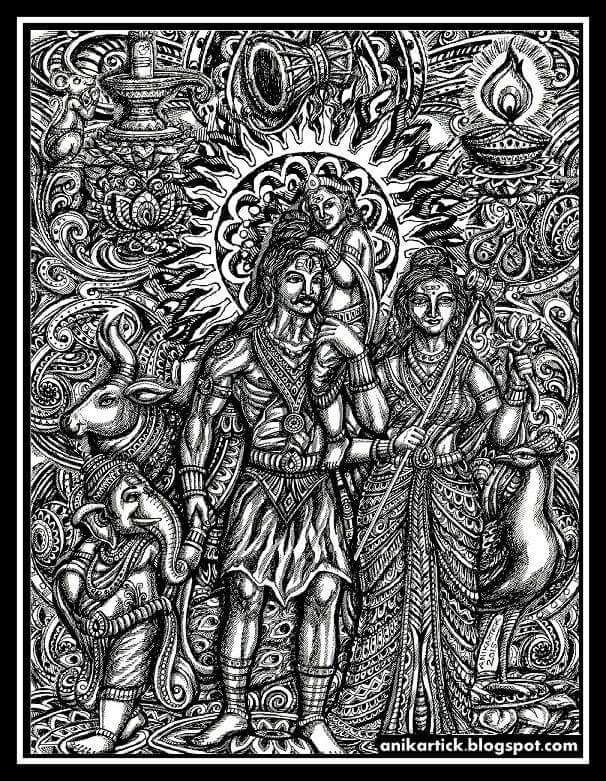 Art Drawing Illustration Painting Sketching Anikartick