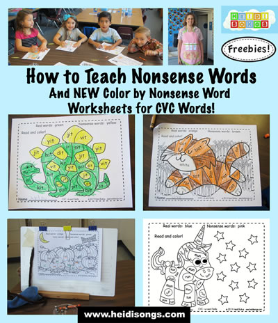 Gone Fishin For Nonsense Words