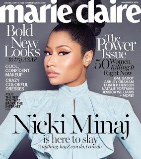Nicki Minaj na para da Marie Claire Nicki Minaj
