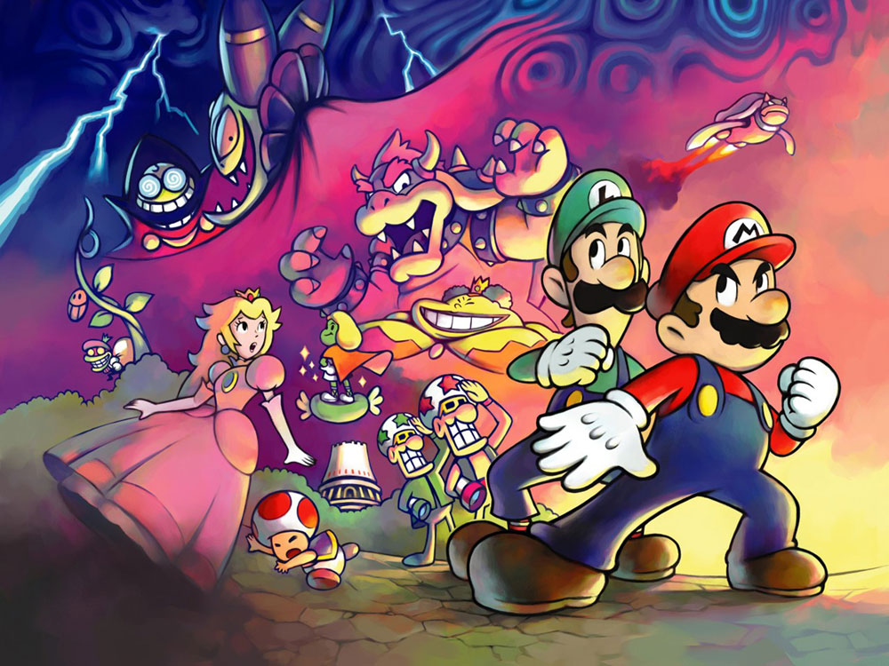 Mario & Luigi Nintendo Wii U Virtual Console