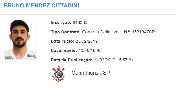 Bruno Méndez BID da CBF