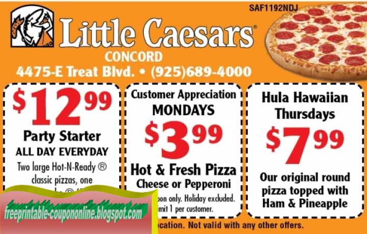 Little caesars coupon code