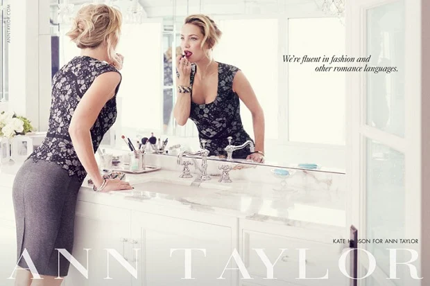 Ann Taylor Fall/Winter 2013 Campaign featuring Kate Hudson