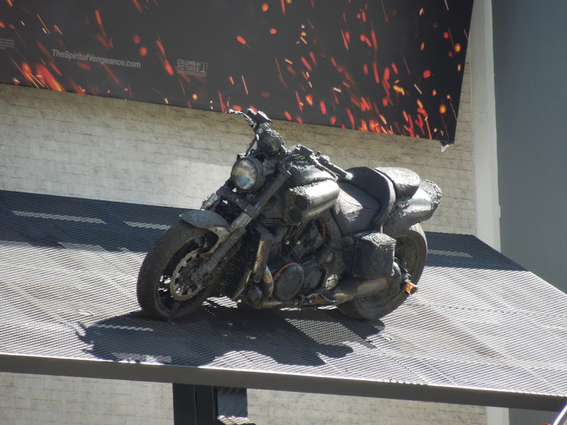 Ghost Rider 2 motorcycle display