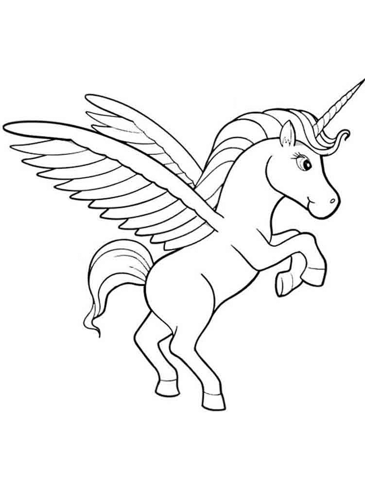 Mewarnai Gambar Unicorn