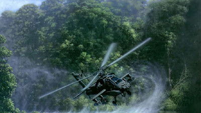 Wallpaper Helicoptero Apache