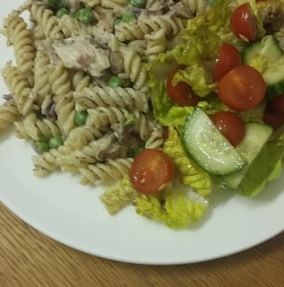 Picture of chicken and veg pasta