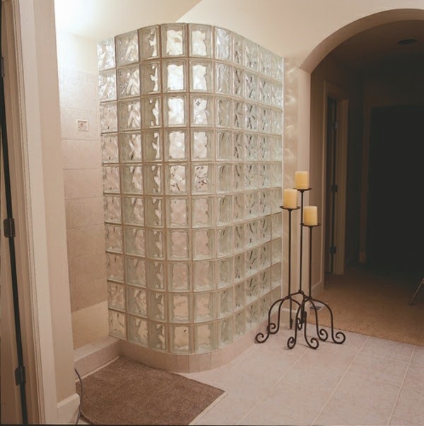 Glass blocks for shower &#8211; 44 great pictures!