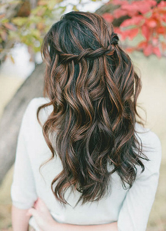 Wedding Day Hair Style for Women