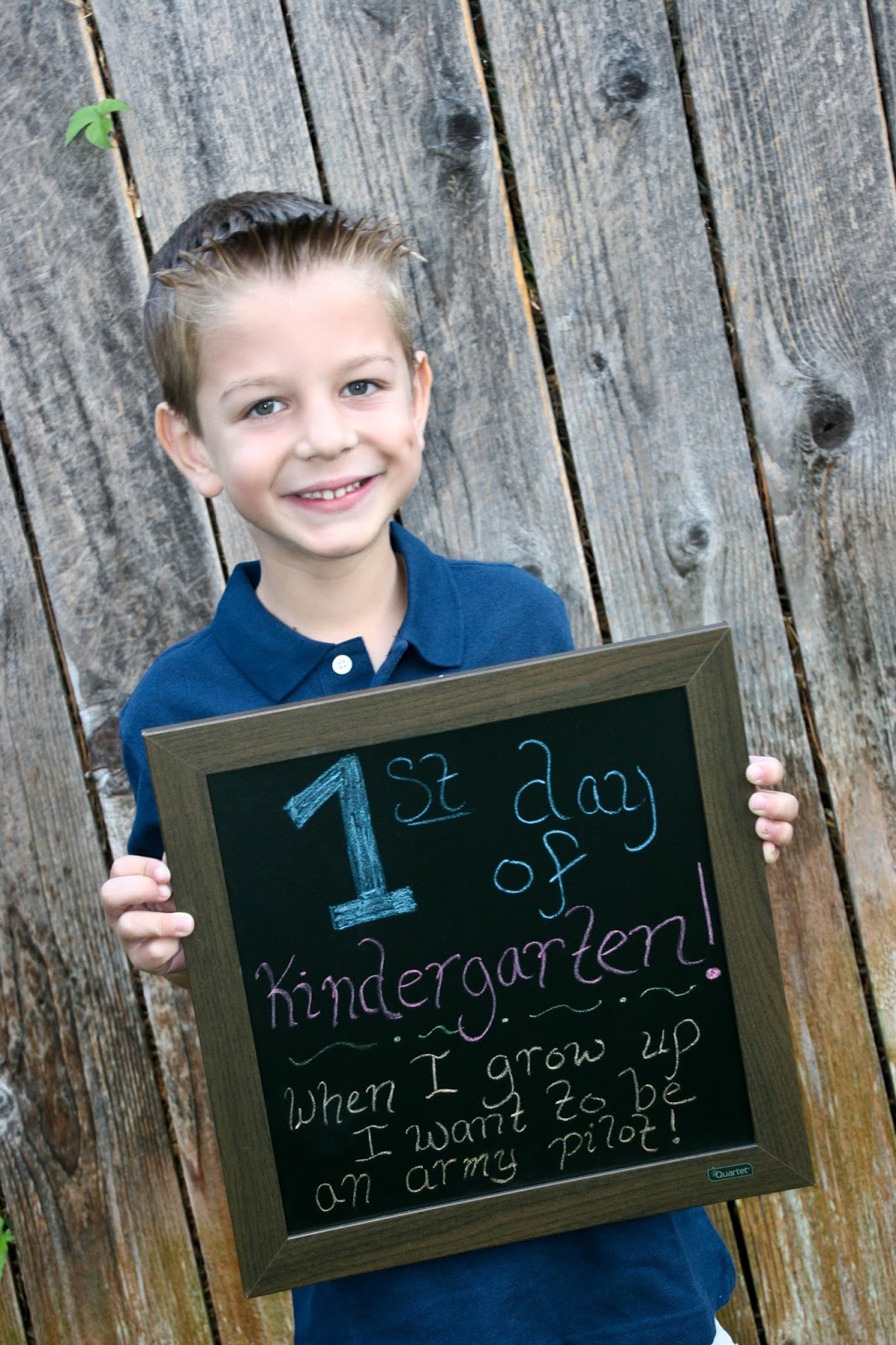 Where He Leads Kindergarten Kid