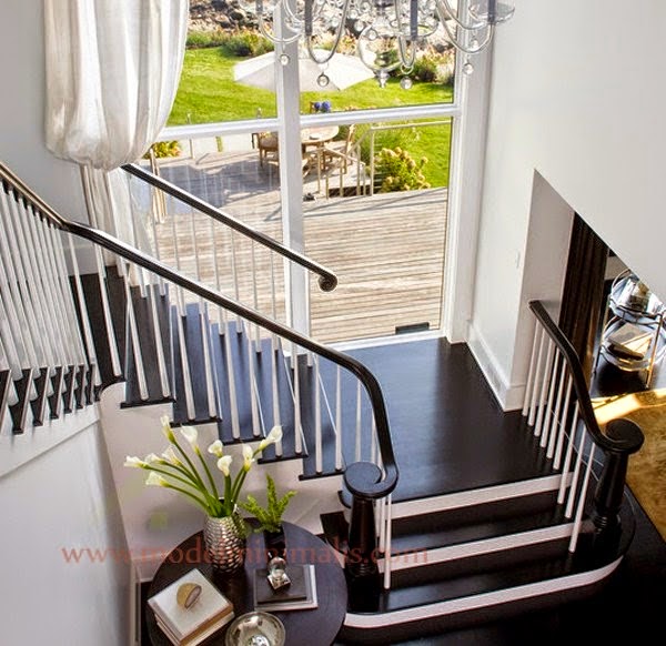 Info Terkini 53+ Warna Tangga Kayu Minimalis